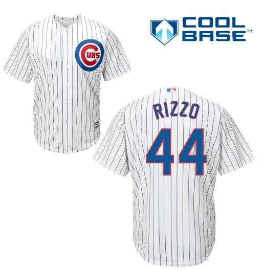 Men's Chicago Cubs Anthony Rizzo Majestic White Cool Base Player Jerse –  Fan Gear Nation